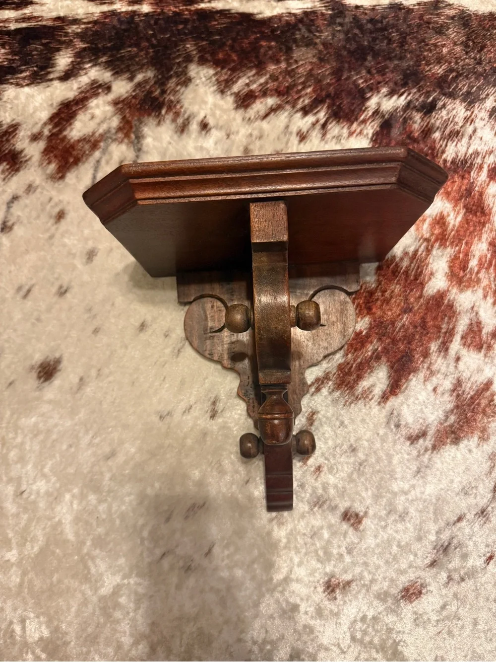 ✨ Vintage Classic Brown Wooden Wall Shelf - Decorative Home Wall Decor